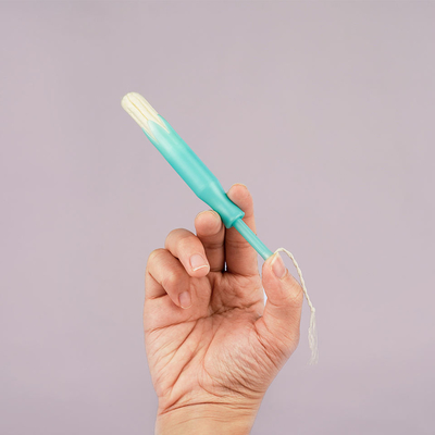 Applicator 20 প্যাক সহ BPA বিনামূল্যে বায়োডিগ্রেডেবল জৈব ট্যাম্পন