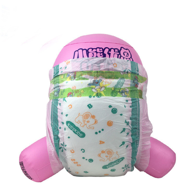 U&amp;Bear Breathable Disposable Baby Diaper Fluff Pulp প্লেইন বোনা
